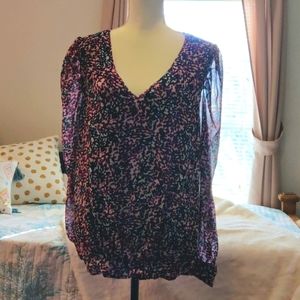 Gibson Latimer Print Blouse